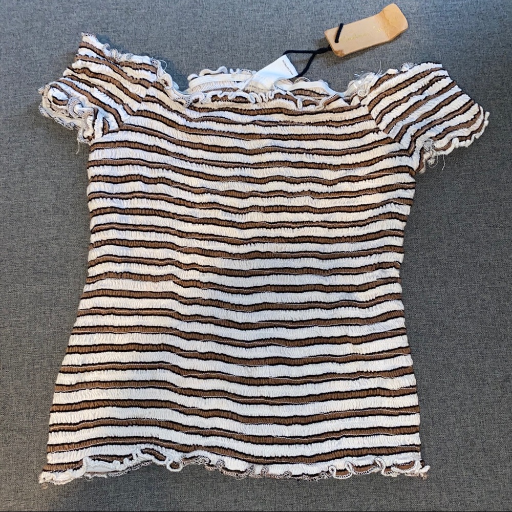 Off the Shoulder Crop Top